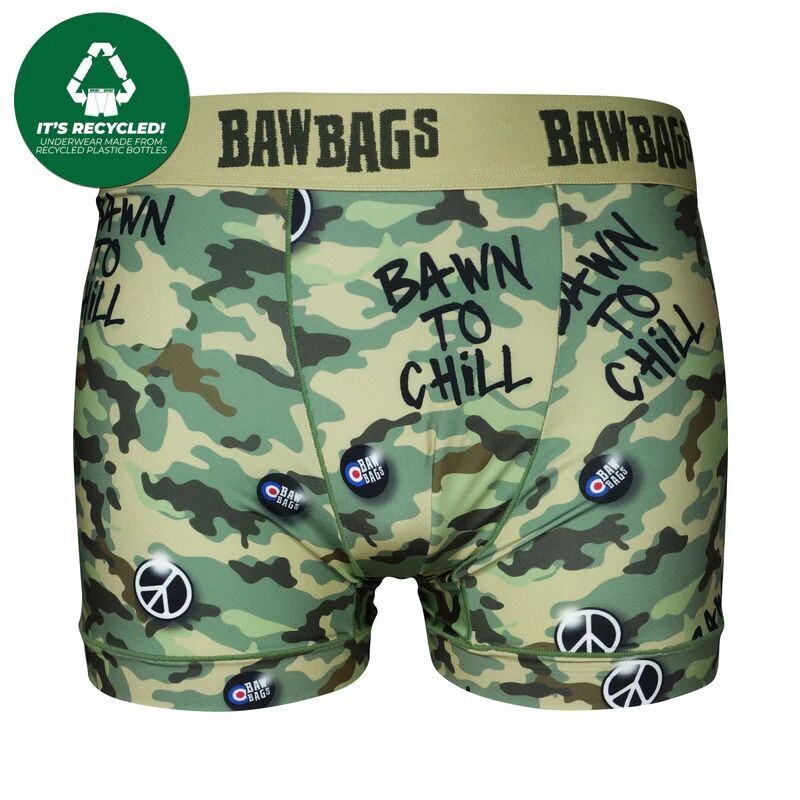 Cool De Sacs Full Metal Baws Technical Boxer Shorts, Size: Small