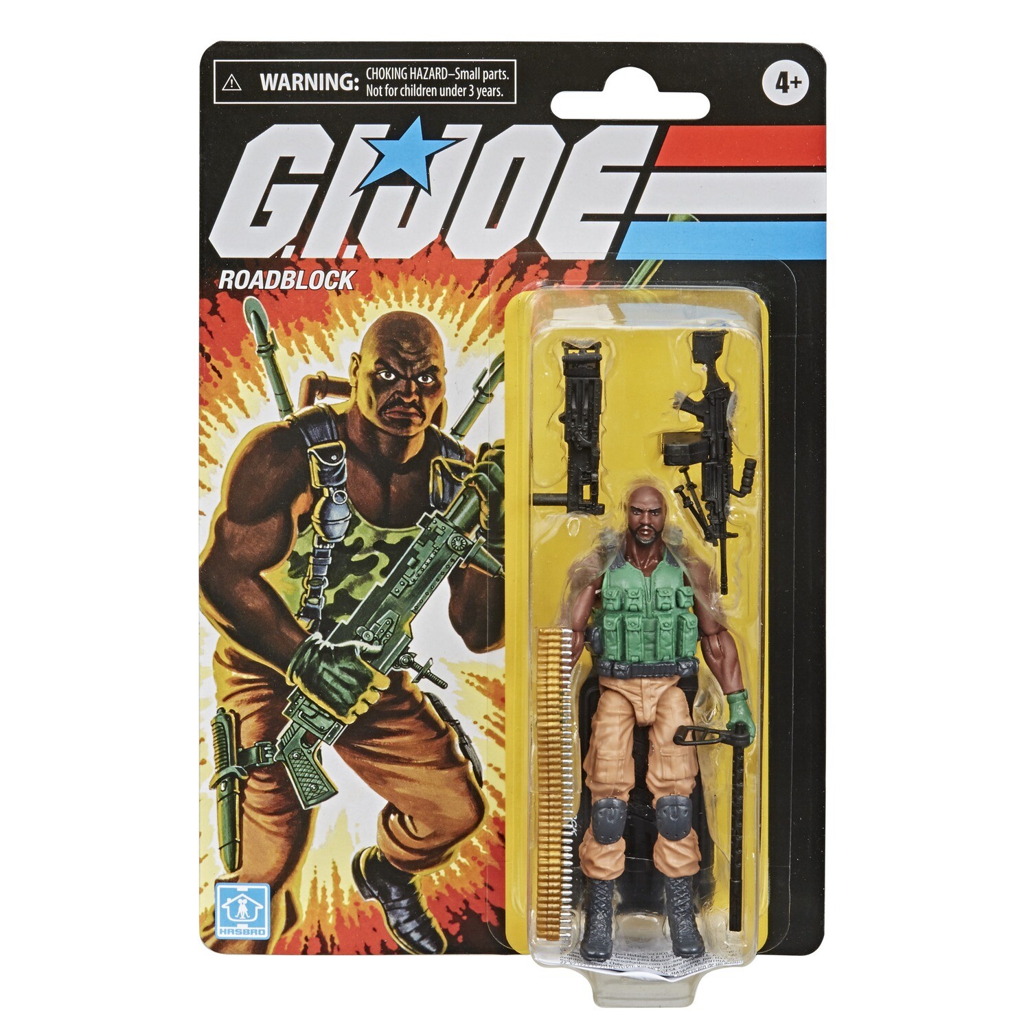 G.I. Joe Retro Collection Roadbkock Action Figure