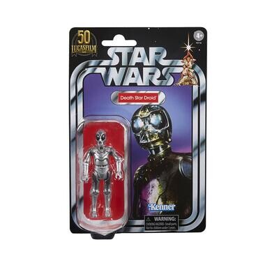 Star Wars The Vintage Collection Death Star Droid non mint cards