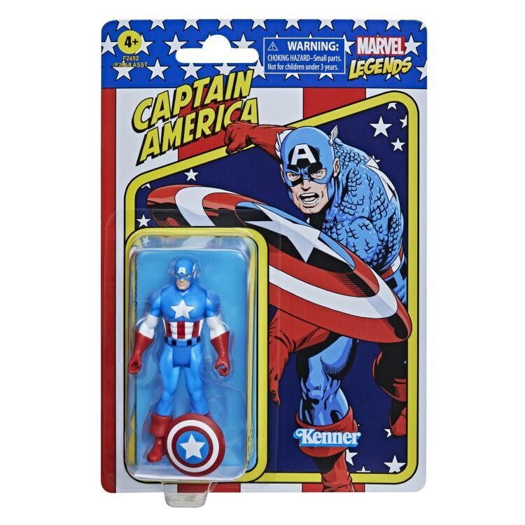 Marvel 3,75 inch retro collection wave 1 Captain America