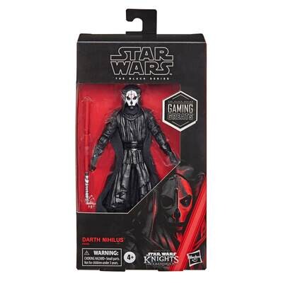 Star Wars Black Series 6 inch Gaming Greats  Knights of the Old Republic Darth Nihilus [non mint packaging]