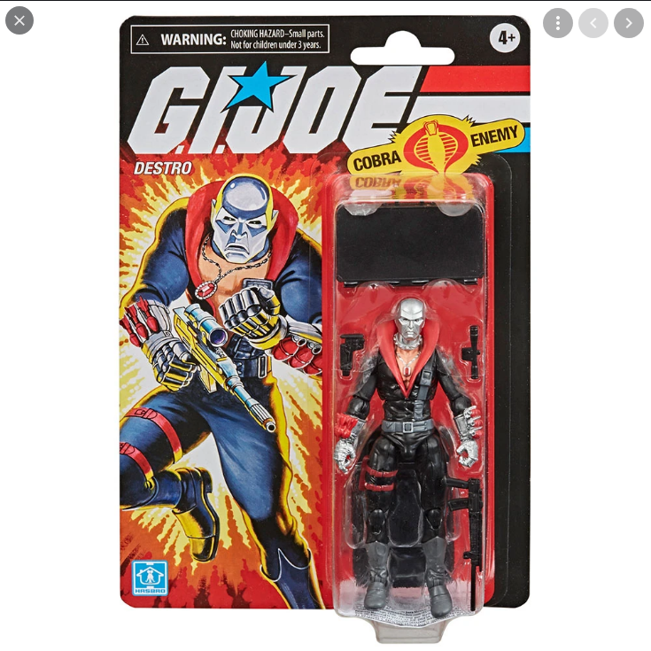 G.I. Joe Retro Collection 3,75 inch Destro Action Figure