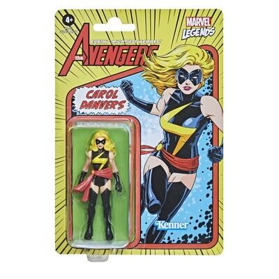 Marvel 3,75 inch retro collection wave 1 Carol Danvers