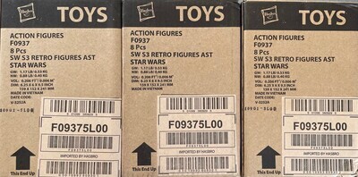 Star Wars The Mandalorian Retro Collection Factory Case of 8