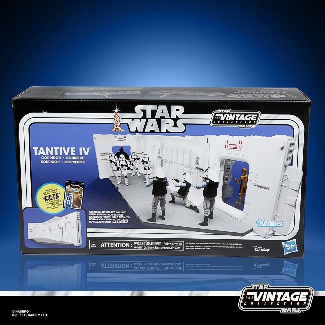 Star Wars The Vintage Collection Tantive IV Hallway with Rogue One Rebel Fleet Trooper Figure [box met deuk aan 1 kant]