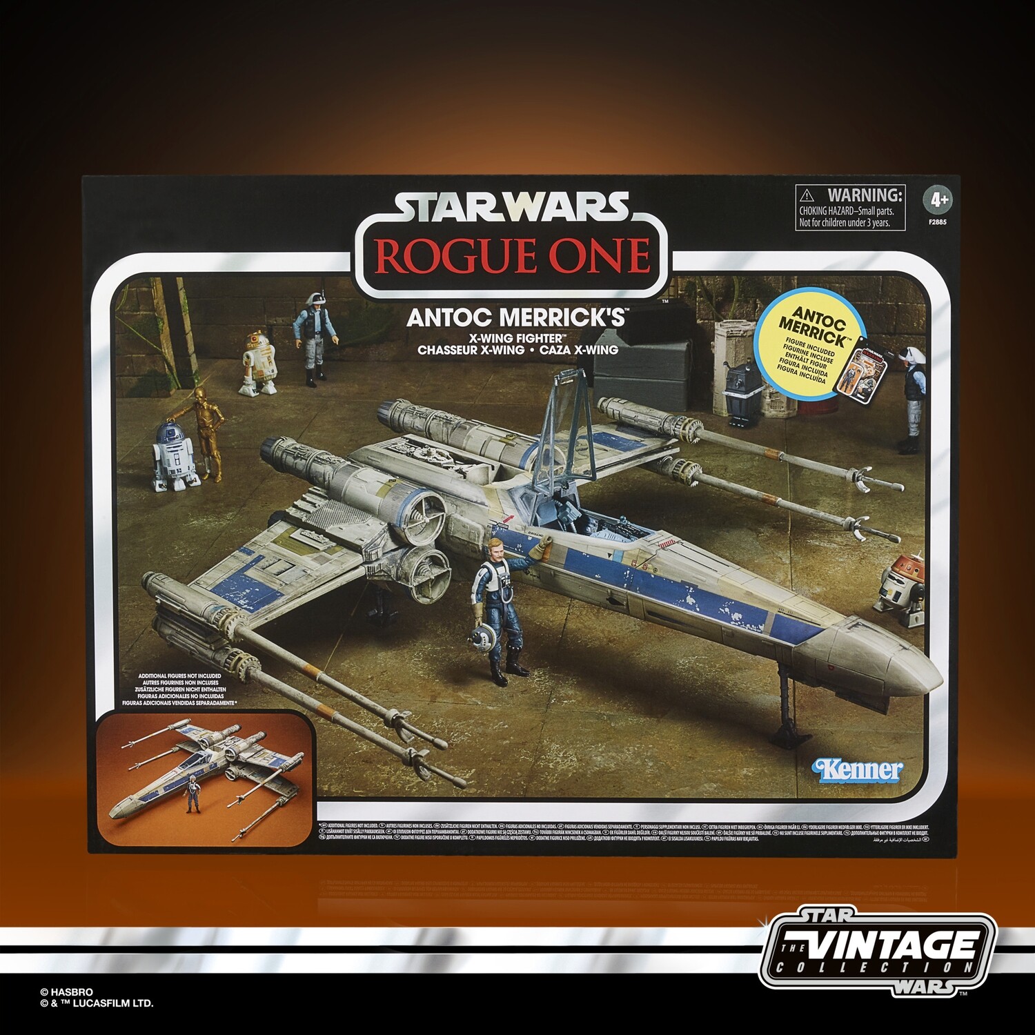 Pre-order: Star Wars The Vintage Collection Rogue One Xwing + Antoc Merrick figure [129,99]