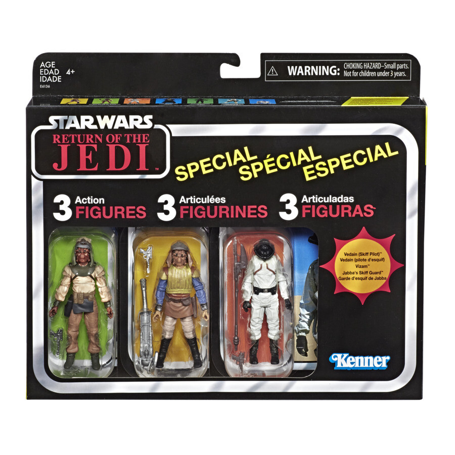 Star Wars the Vintage Collection Skiff Guard 3 pack