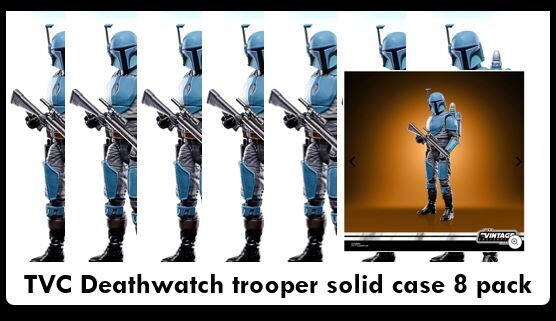 Pre-order Star Wars Vintage Collection Death Watch Mandalorian armybuilder set of 8 [142.99]