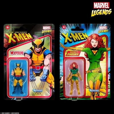 Marvel Legends 3.75″ Retro Wolverine and Phoenix 2 Pack [max 2 per person]