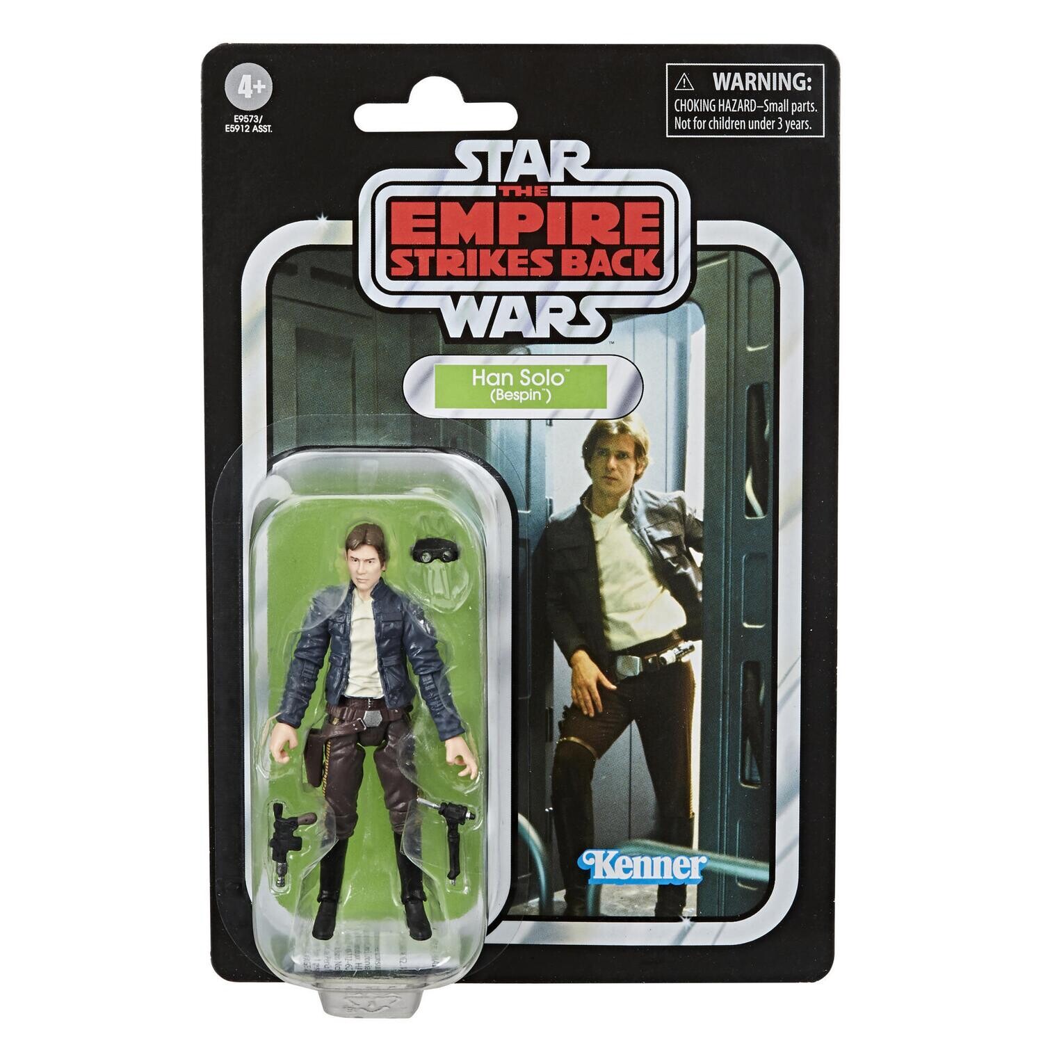 Star Wars The Vintage Collection VC50 Han Solo Bespin ESB (Photoreal face printing technology)