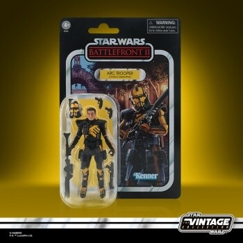 Star Wars The Vintage Collection Gaming Greats ARC Trooper (Umbra Operative ) damaged card