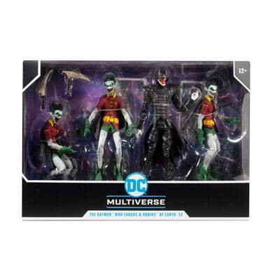 Pre-order: DC Action Figure Collector Multipack The Batman Who Laughs with the Robins of Earth 18 cm [75.99]