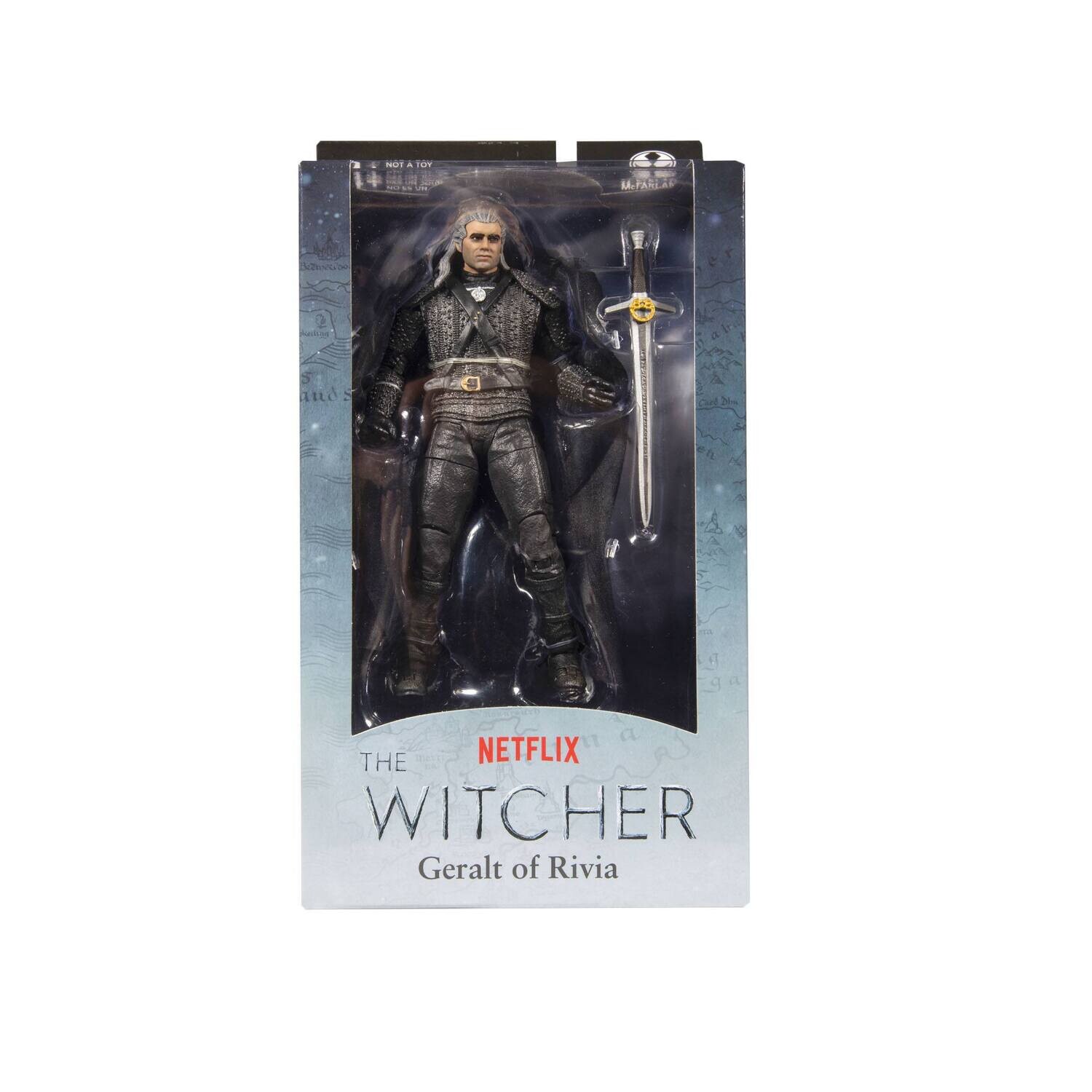 Pre-order: The Witcher Action Figure Geralt of Rivia 18 cm [26,99]
