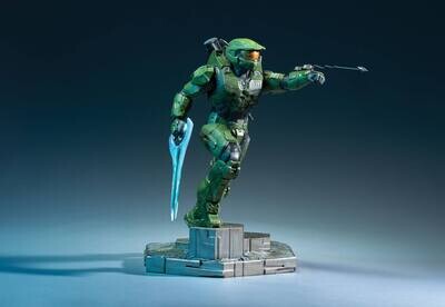 Pre-order: Halo Infinite Master Chief with Grappleshot PVC Statue [54.99]