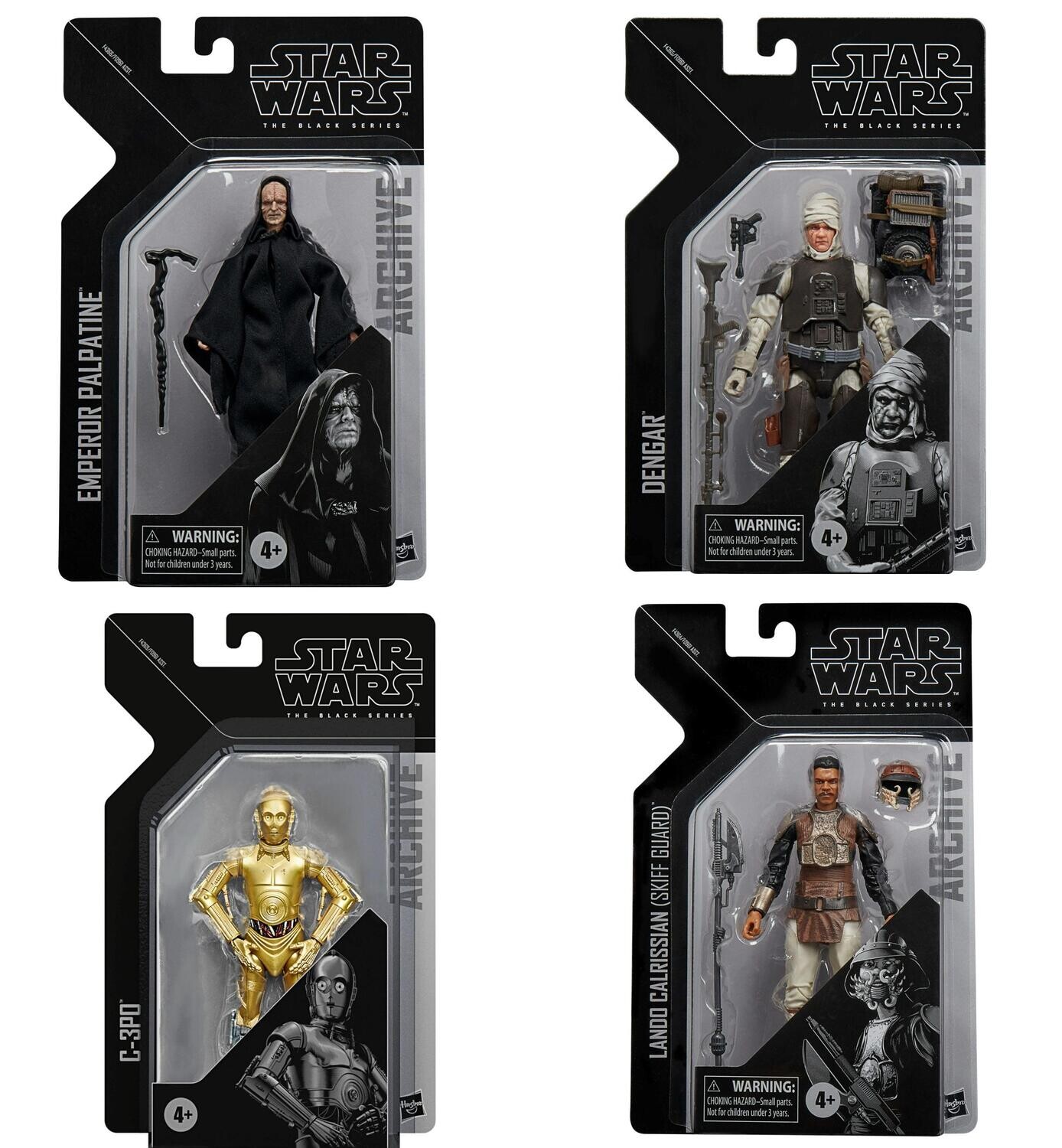 ​Pre-order: Star Wars The Black Series Archive wave 6 set of 4 [94,99]