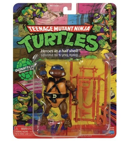 ​Pre-order:  TMNT Classic Donatello Action Figure
 (23,99)