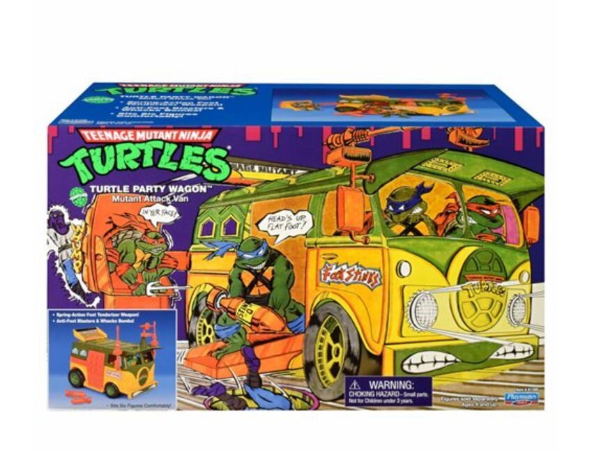 ​Pre-order:  Playmates TNMT Teenage Mutant Ninja Turtles Classic Original Party Wagon (52,99)