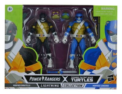 Power Rangers x TMNT Lightning Collection Morphed Donatello & Leonardo