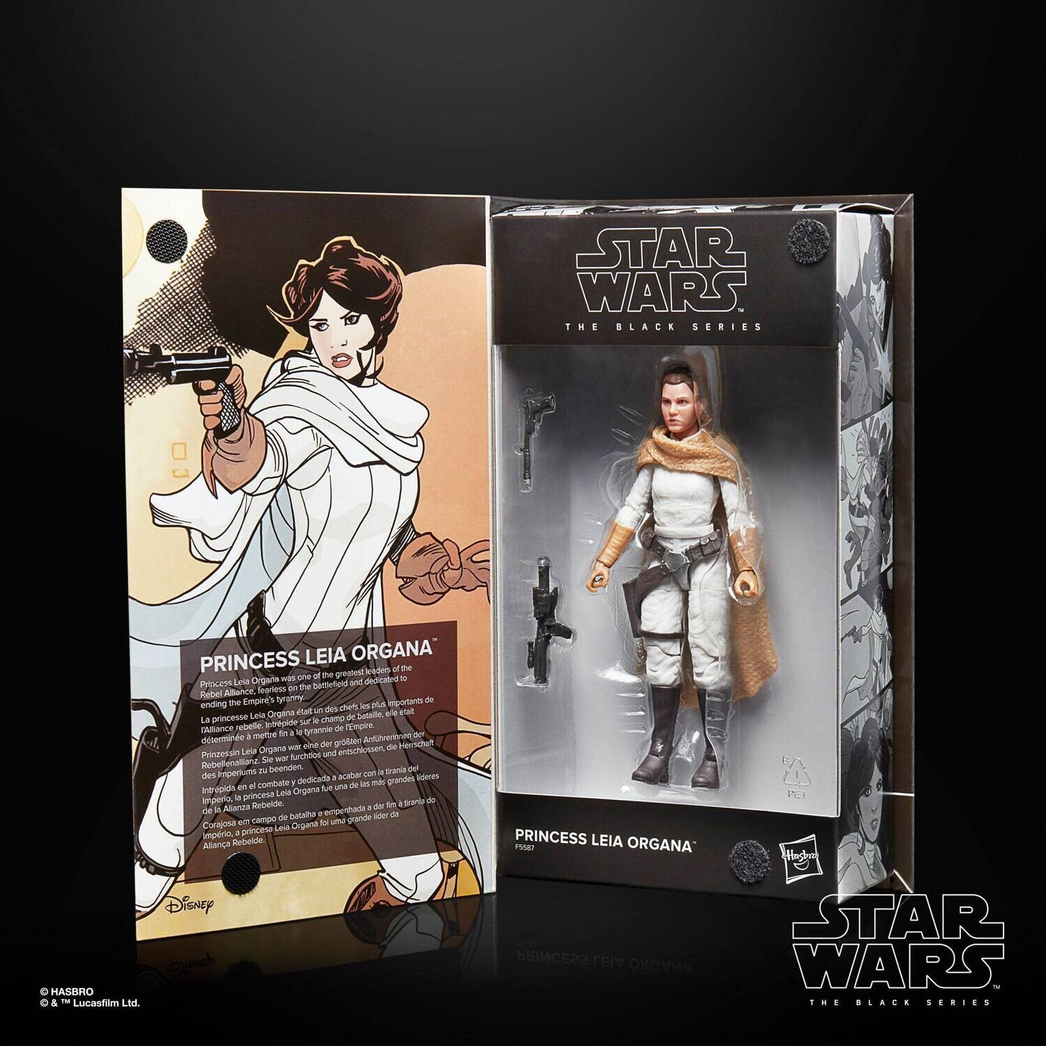 Pre-order: Star Wars The Black Series Princess Leia Organa (29.99)