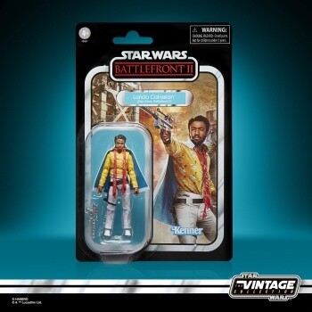 Star Wars The Vintage Collection Gaming Greats Lando Calrissian (Star Wars Battlefront II) exclusive (lightly damaged card)