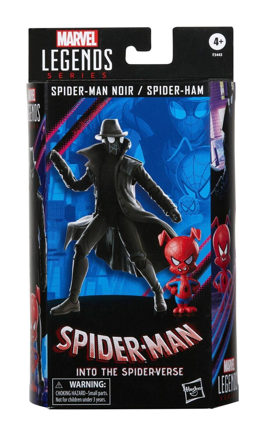 Pre-order:Spider-Man: Into the Spider-Verse Marvel Legends Action Figure 2-Pack 2022 Spider-Man Noir & Spider-Ham 15 cm