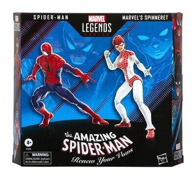 Pre-order: The Amazing Spider-Man: Renew Your Vows Marvel Legends Action Figure 2-Pack 2022 Spider-Man & Marvel's Spinneret 15 cm