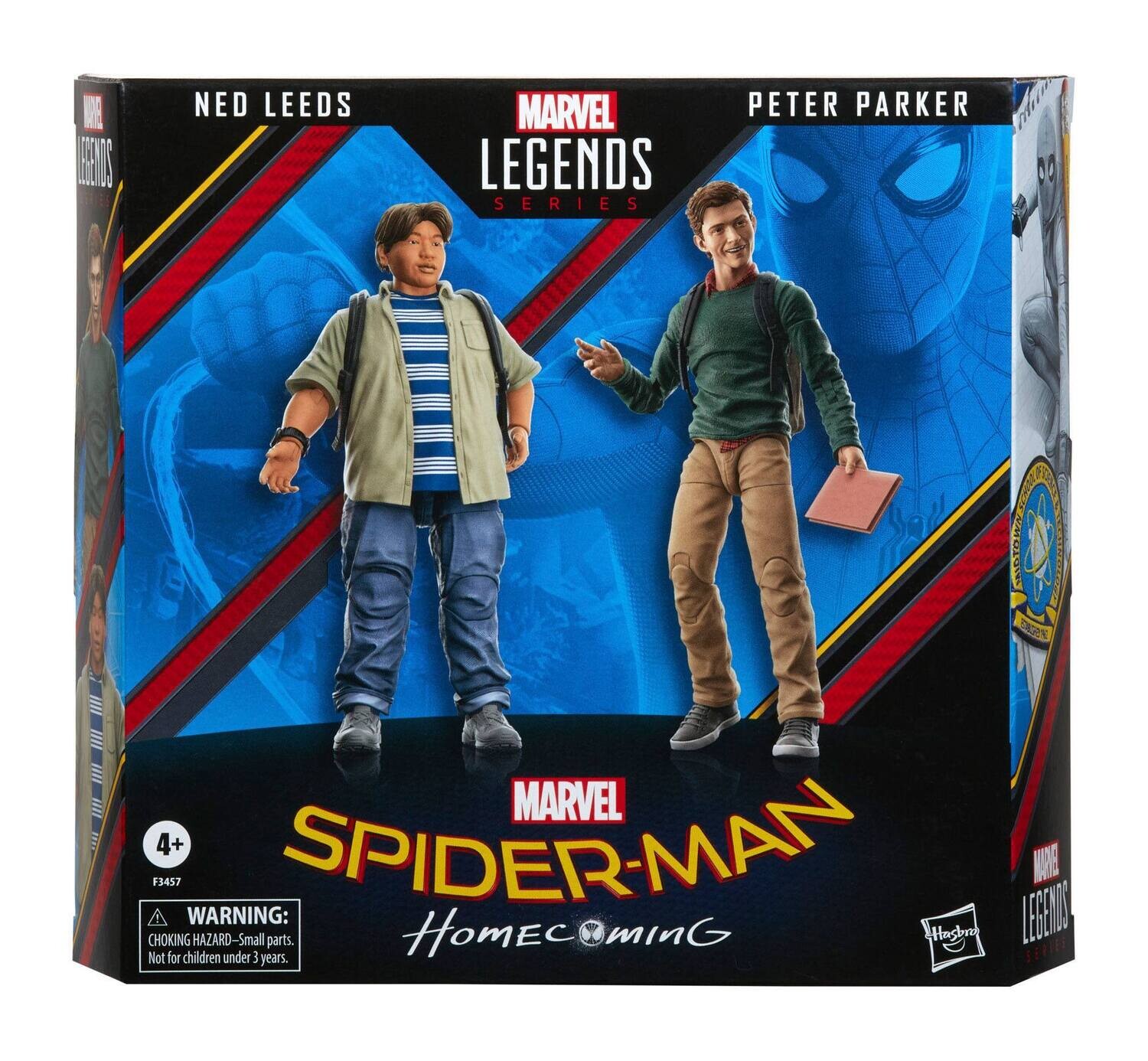 Pre-order: Spider-Man: Homecoming Marvel Legends Action Figure 2-Pack 2022 Ned Leeds & Peter Parker 15 cm