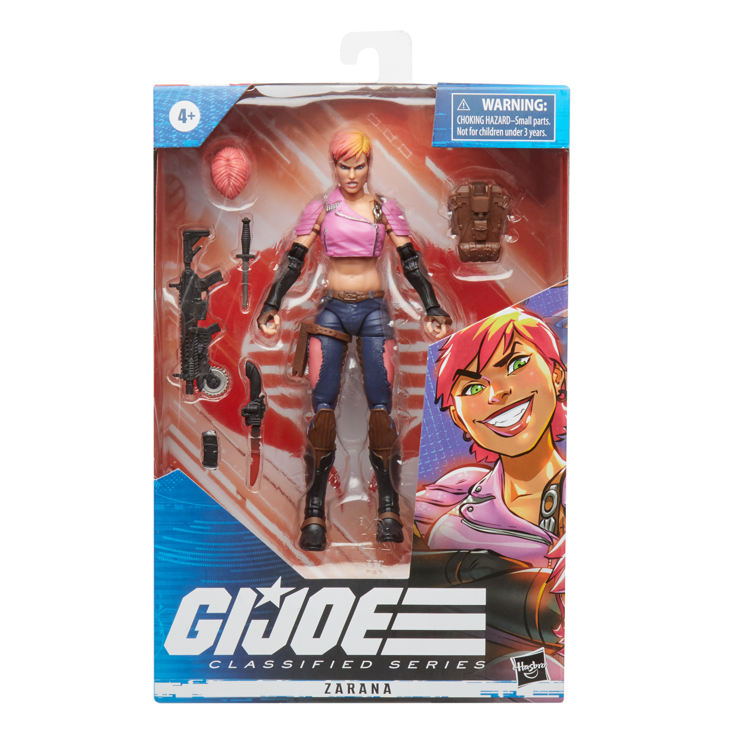 G.I. Joe Classified Series Zarana, 48 [light wear on box]