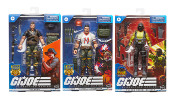 G.I. Joe Classified Series set of 3: Recondo, Baazoka, Python Patrol office