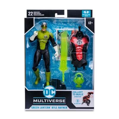 Pre-order: Blackest Night DC Multiverse Green Lantern (Kyle Rayner) Action Figure (Collect to Build: Atrocitus)