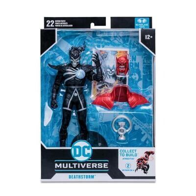Pre-order: Blackest Night DC Multiverse Deathstorm Action Figure (Collect to Build: Atrocitus)