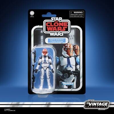 Pre-order: Star Wars The Vintage Collection (the clone wars) 332nd Ahsoka’s Clone Trooper [18,15]