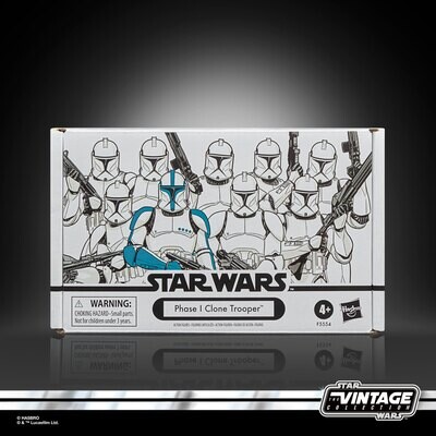Pre-order: Star Wars Vintage Collection Phase 1 Clone Trooper 4 Pack IMPORT