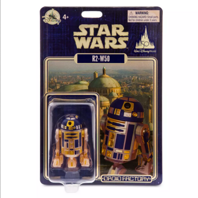 Pre-order: Star Wars Droid Factory Walt Disney World 50th Anniversary Figure – R2-W50 [1 per person]