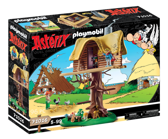Pre-order: Playmobil ASTERIX - Cacofonix with treehouse