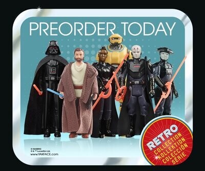 Pre-order: Star Wars Retro Collection Wave 3 set of 6