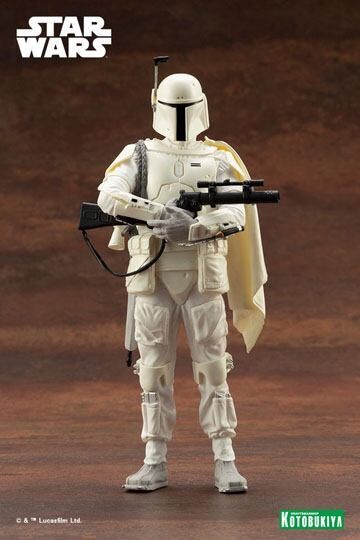 Pre-order: Star Wars ARTFX+ PVC Statue 1/10 Boba Fett White Armor Ver. 18 cm statue