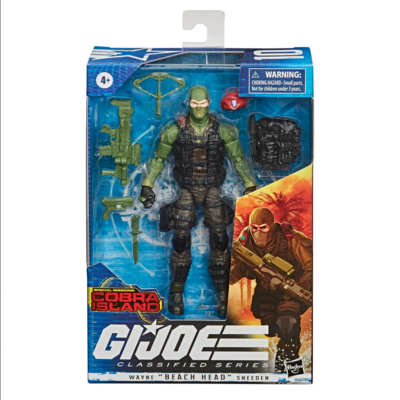 Pre-order: G.I. Joe Classified Series Special Missions: Cobra Island Wayne “Beach Head” Sneeden