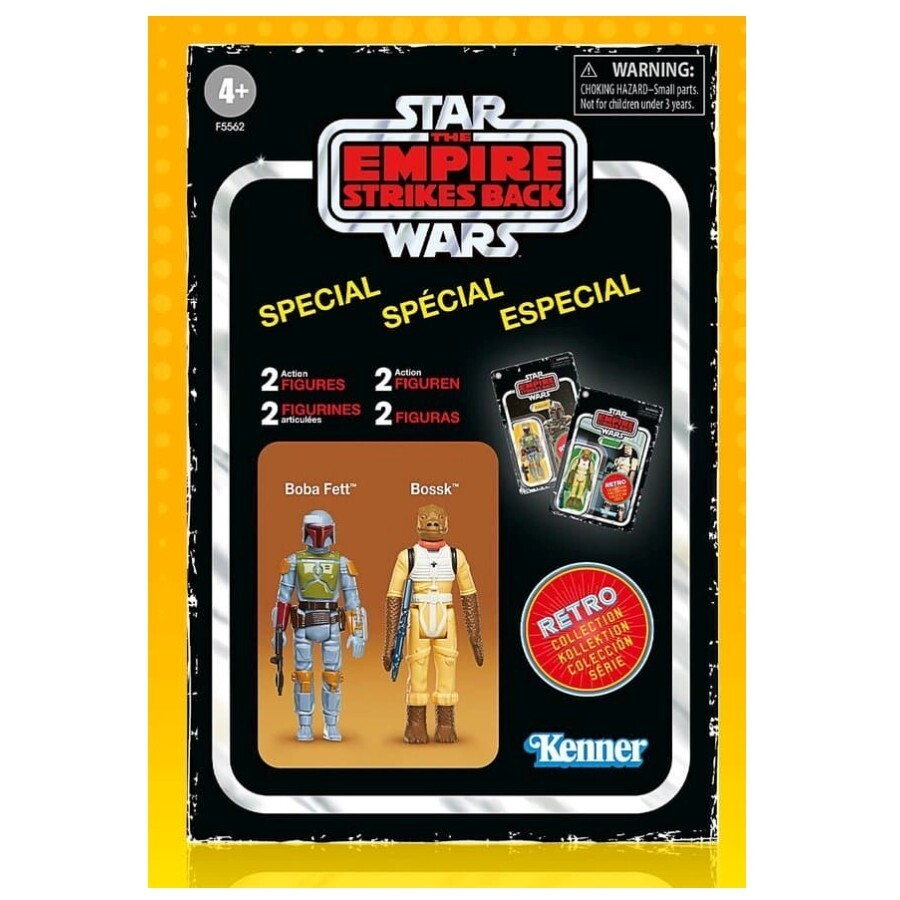 Pre-order:  Star Wars Retro Collection Exclusive Boba Fett and Bossk 2 Pack exclusive