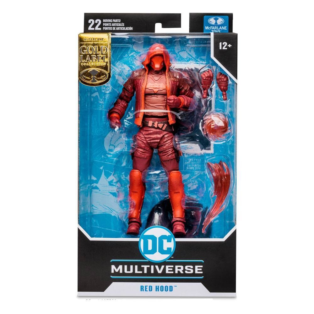 Pre-order: DC Gaming Action Figure Red Hood Monochromatic Variant (Gold Label) 18 cm