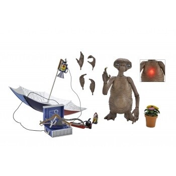 ​Pre-order:  E.T. (40th Anniversary) – 7” Scale Action Figure – Ultimate Deluxe E.T. with LED Chest