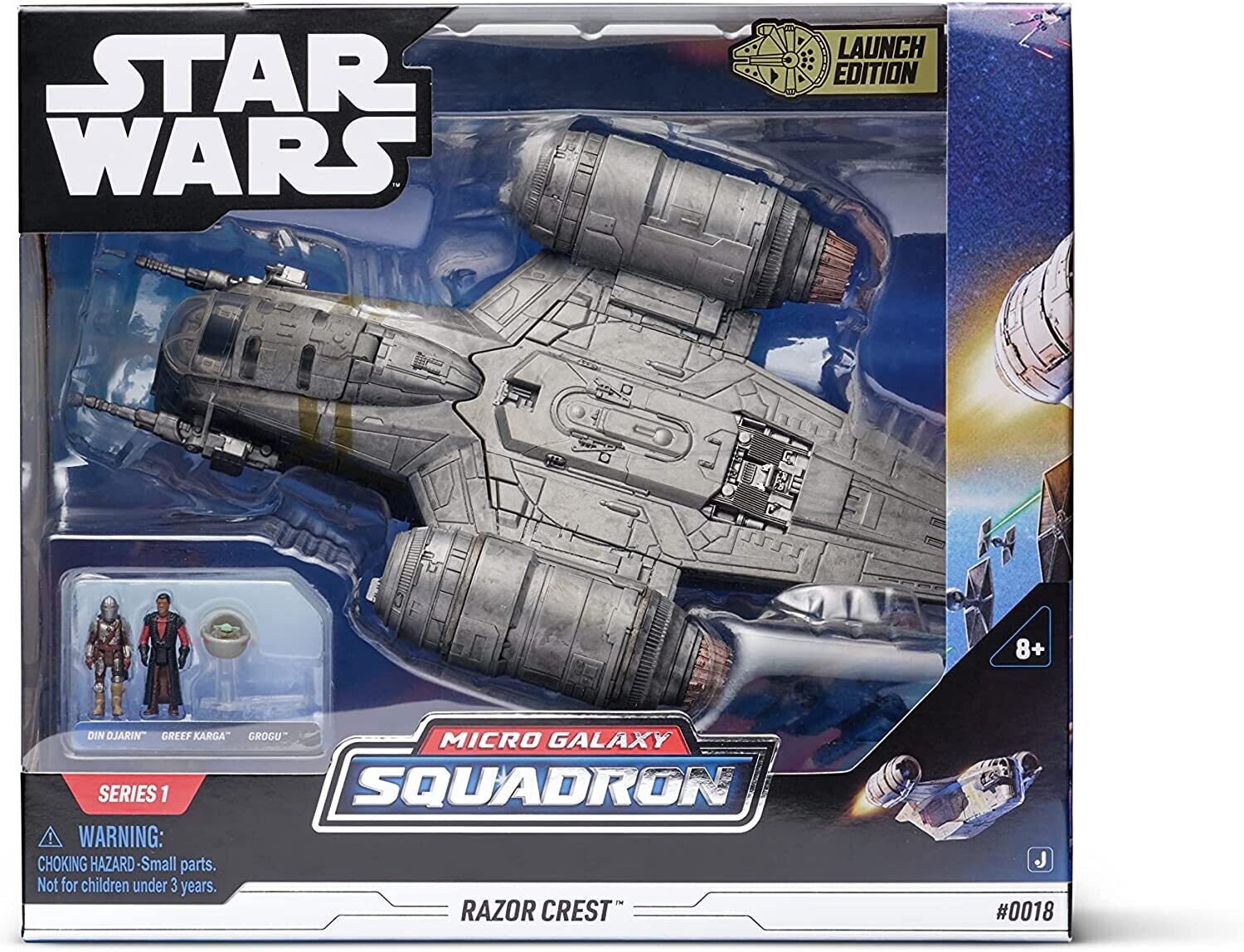 Pre-order: Star Wars Micro Galaxy Squadron Vehicle with Figures with Figures Razor Crest 20 cm