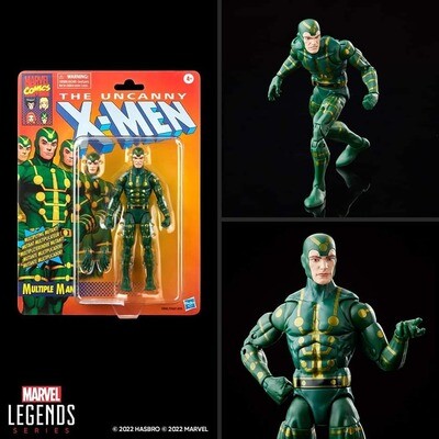 PRE-ORDER  X-Men Marvel Legends Retro 6-Inch Action Figures Wave 1 - Multiple Man