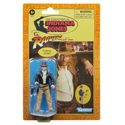 Pre-order: Indiana Jones 3.75″ Retro Series (Raiders of the Lost Ark) Indiana Jones