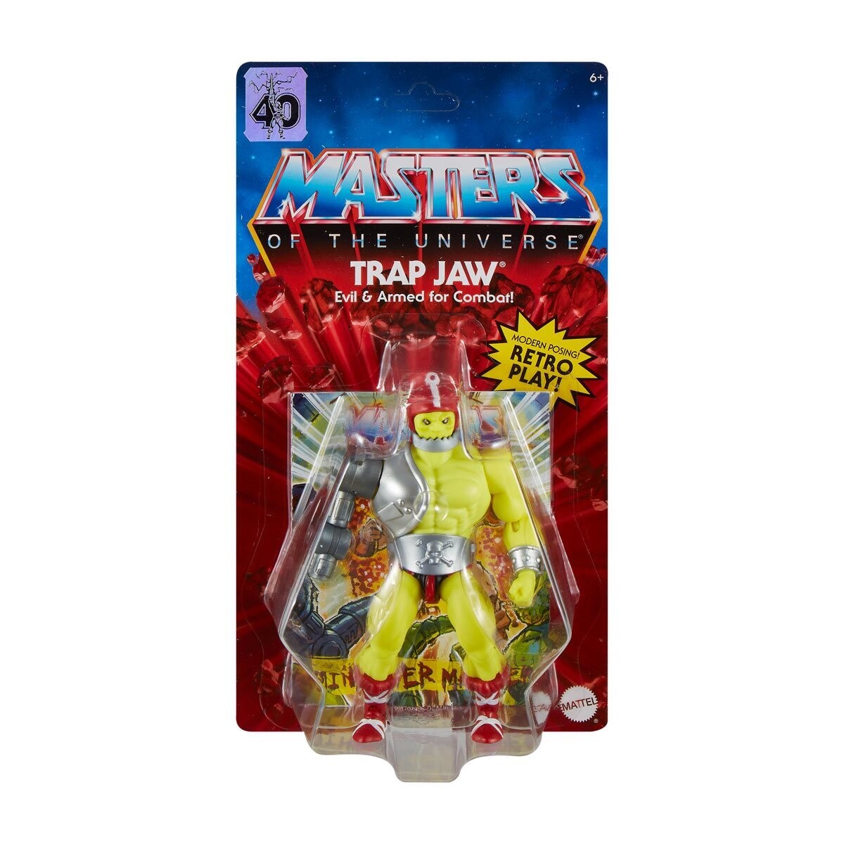 PRE_ORDER:  Masters of the Universe Origins Trap Jaw Mini Comic Action Figure [import]
