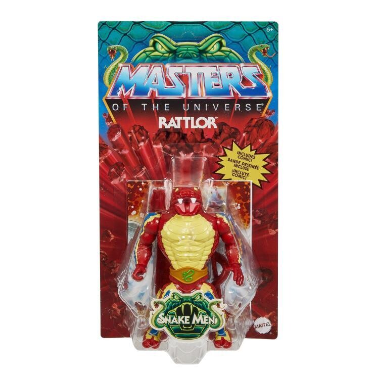 Masters of the Universe Origins Rattlor Action Figure [import]