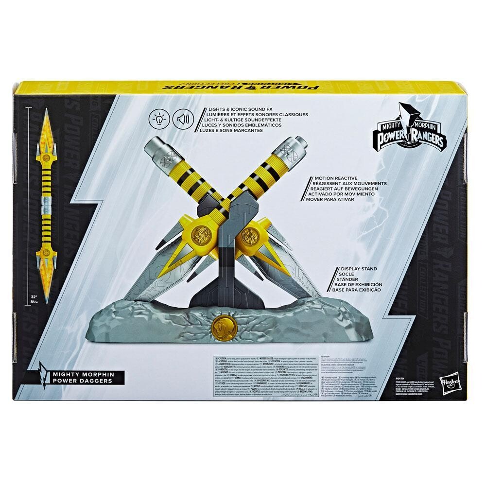PREORDER: Power Rangers Lightning Collection Premium Roleplay Replica 2022 Mighty Morphin Power Daggers