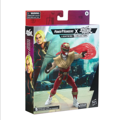 Power Rangers X Street Fighter Lightning Collection Morphed Ken Soaring Falcon