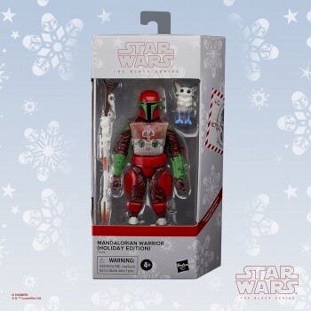 Star Wars The Black Series Mandalorian Warrior (Holiday Edition)