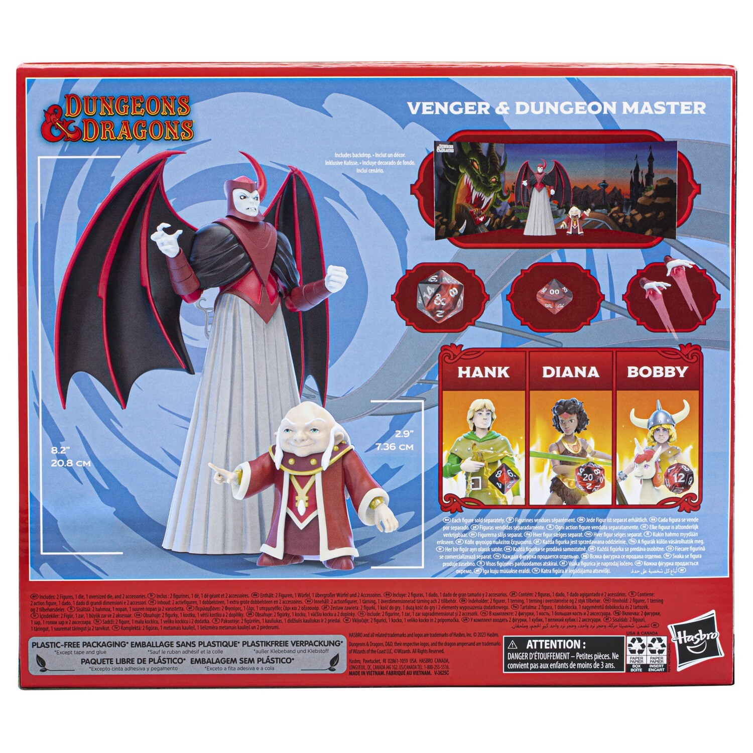 Pre-order Dungeons and Dragons Cartoon Venger and Dungeon Master Box Set